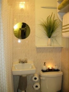 decoração de banheiros pequenos