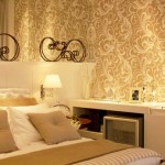 decoração de quartos com papel de parede